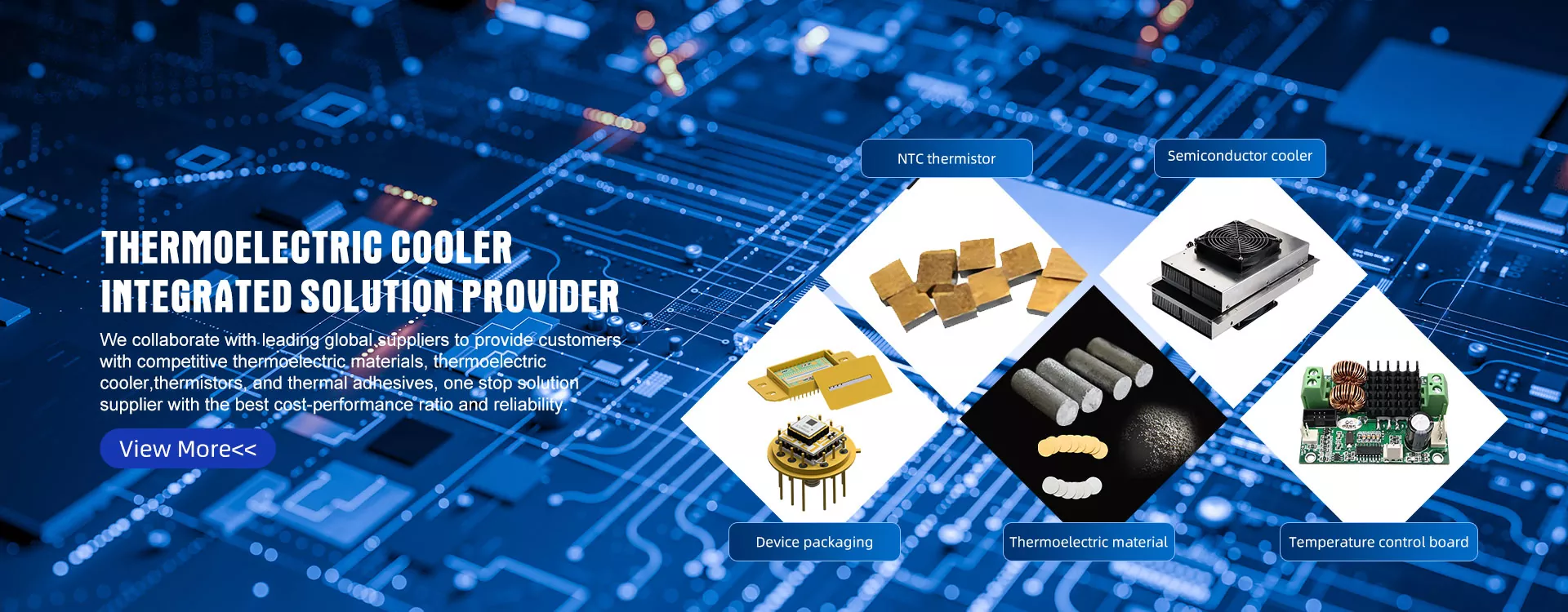 Hoogwaardige thermo-elektrische koelers